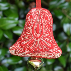 Gilded Bell Ornament