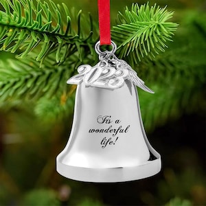 Custom Christmas Bell, Personalized Christmas Bell, Engraved Bells,Wedding Bells,Christmas Tree Bell Ornament Decoration,Customize Bell Gift