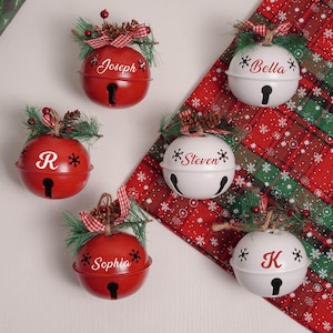 Personalized Christmas Tree Ornament,Custom Jingle Bell,Christmas tree ornament ,bell ornament custom,Christmas Decor,Christmas Gift